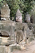 Angkor Thom - the South Gate - Devas 